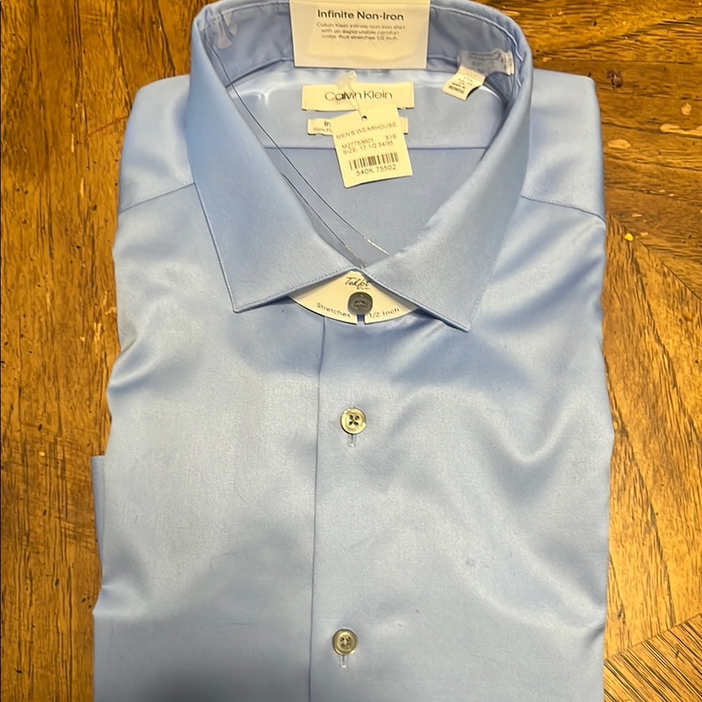 Calvin Klein Men's Blue Shirt - Picture 1 of 1